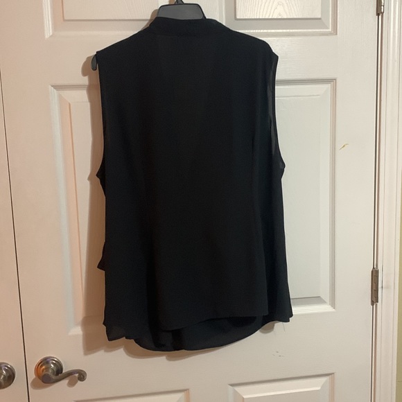 Wrap tie Cato black top - Picture 4 of 4